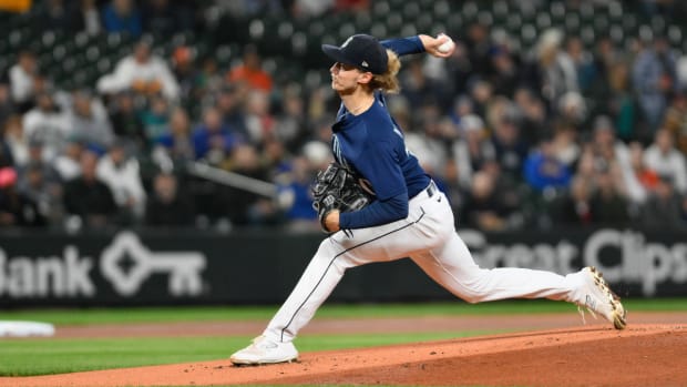 Seattle Mariners pitcher Bryce Miller